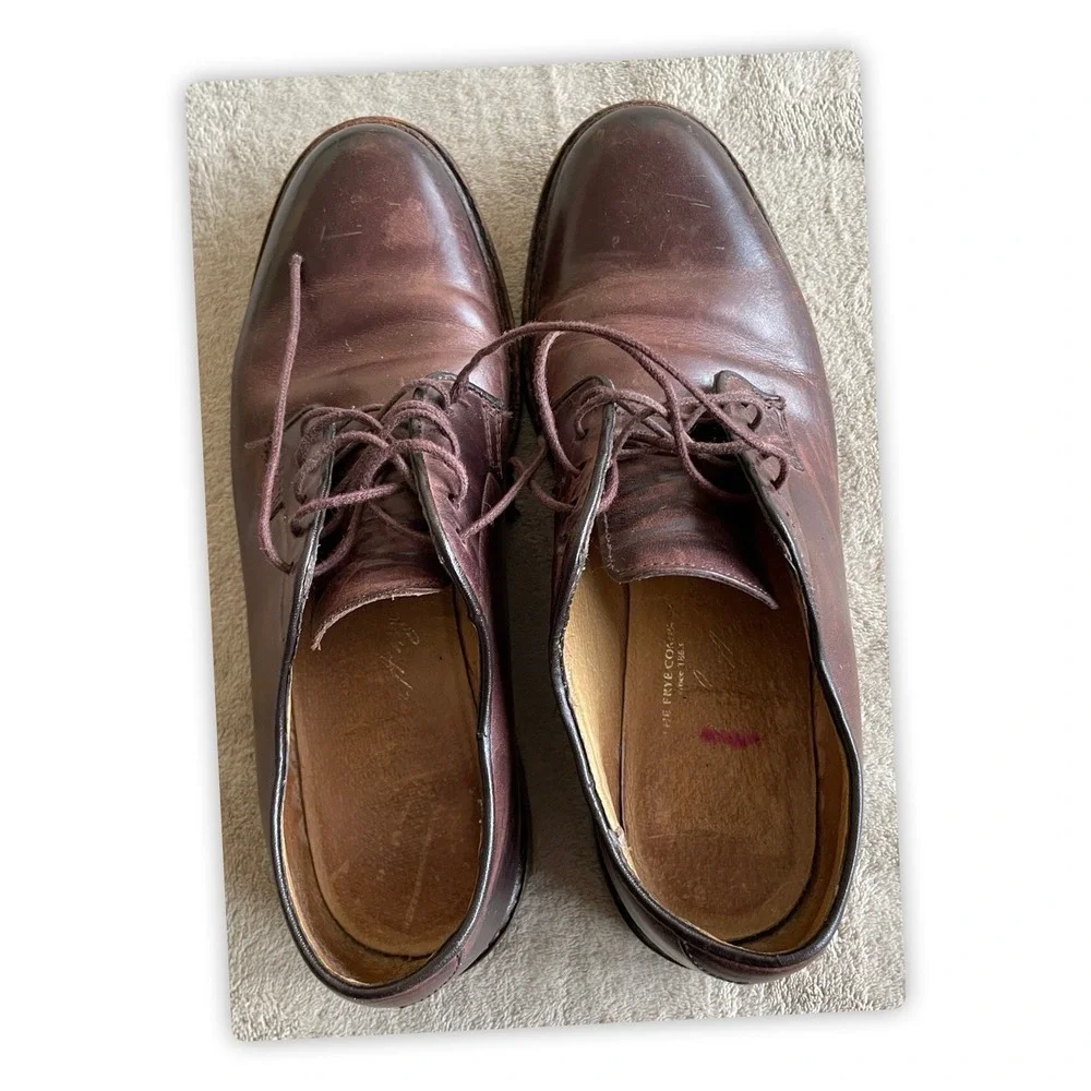 The Frye Company Men's Oxford Leather Shoes, Size: 9B (New‎ Lace Required)